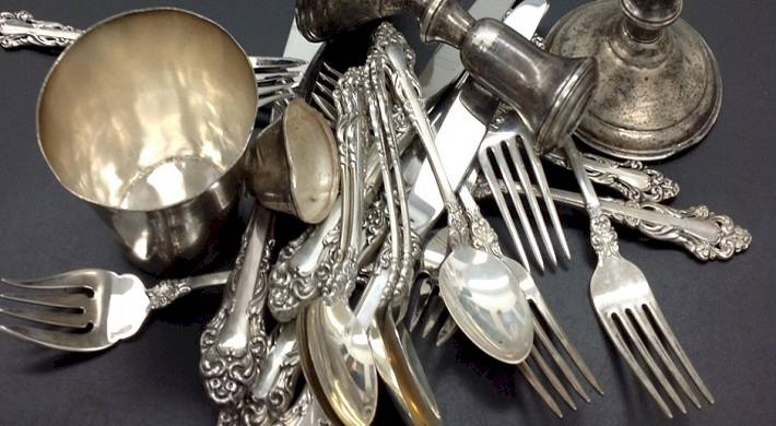 скупка столового серебра, сколько стоит серебряная посуда, цены Скупка столового серебра - сколько стоит серебряная посуда + цены