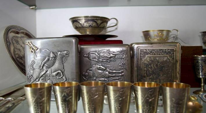 Продать старое серебро - скупка серебряных предметов + отзывы